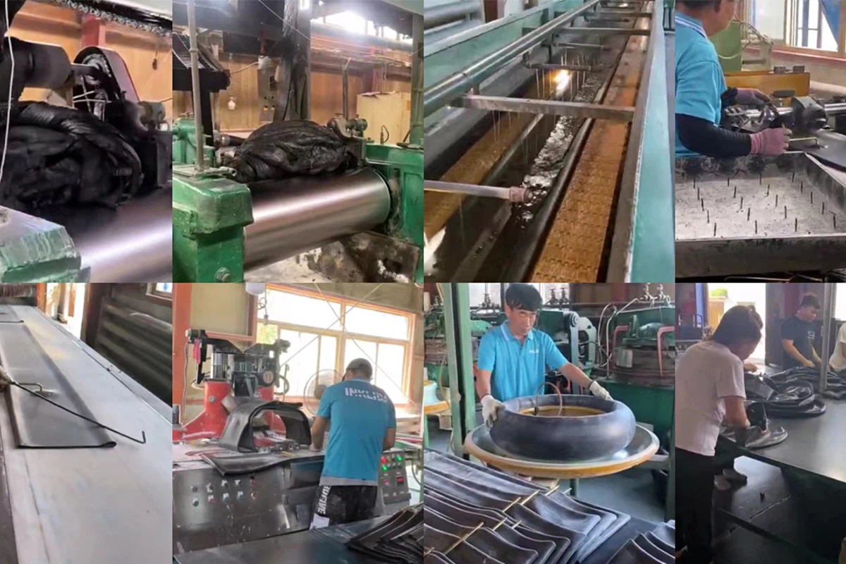 Inner tube truck tire factory