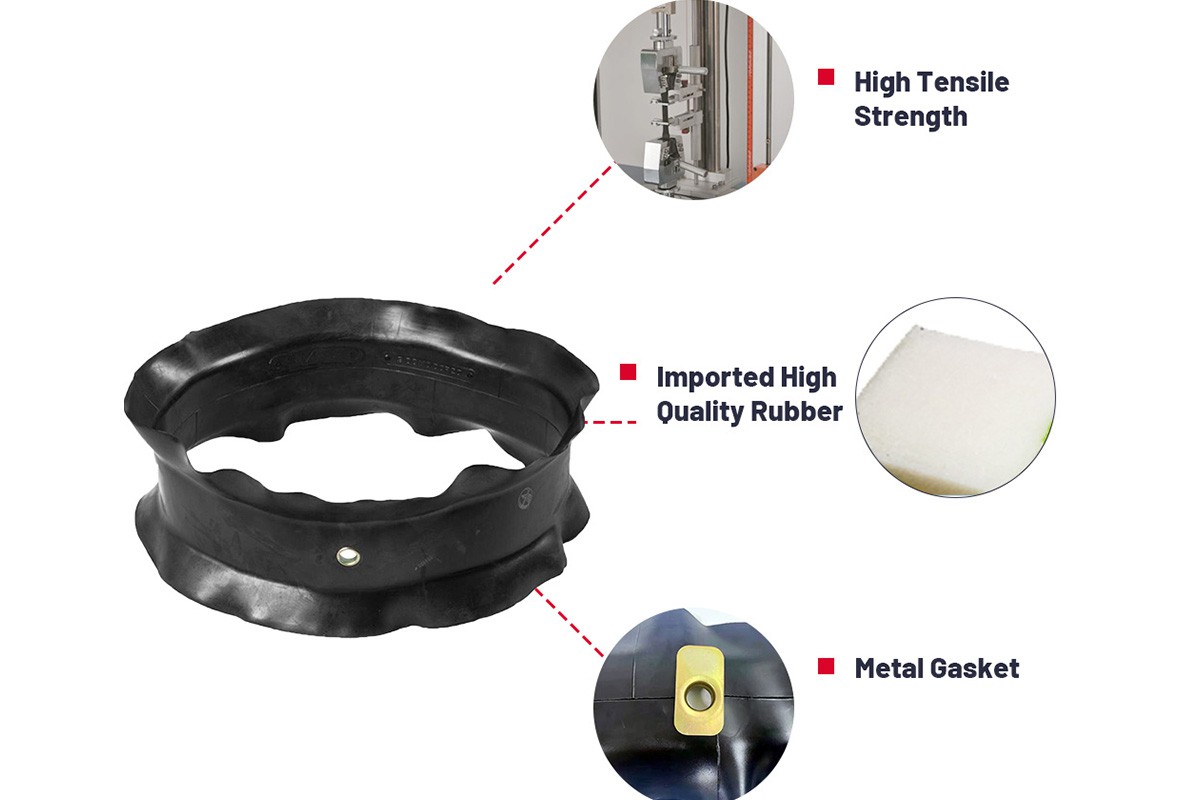 High Rubber Content 24inch Truck Tire Inner Tube Protector